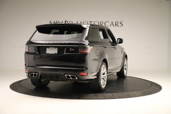 Used 2019 Land Rover Range Rover Sport SVR for sale Sold at Maserati of Greenwich in Greenwich CT 06830 7