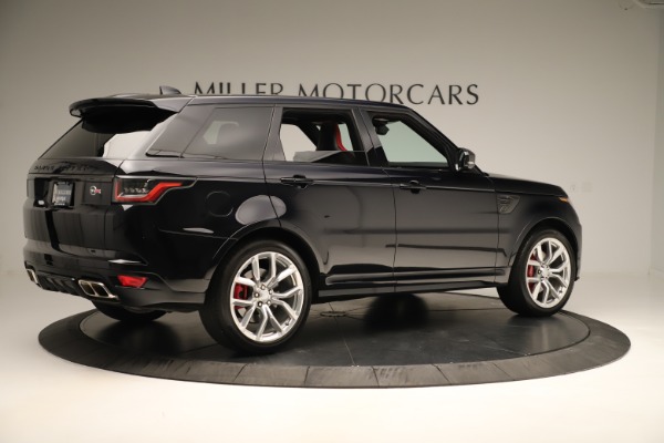 Used 2019 Land Rover Range Rover Sport SVR for sale Sold at Maserati of Greenwich in Greenwich CT 06830 8