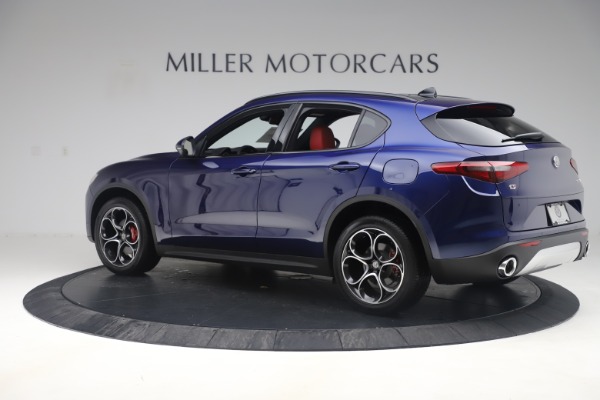 New 2019 Alfa Romeo Stelvio Ti Sport Q4 for sale Sold at Maserati of Greenwich in Greenwich CT 06830 4