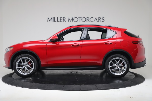 New 2019 Alfa Romeo Stelvio Ti Sport Q4 for sale Sold at Maserati of Greenwich in Greenwich CT 06830 3