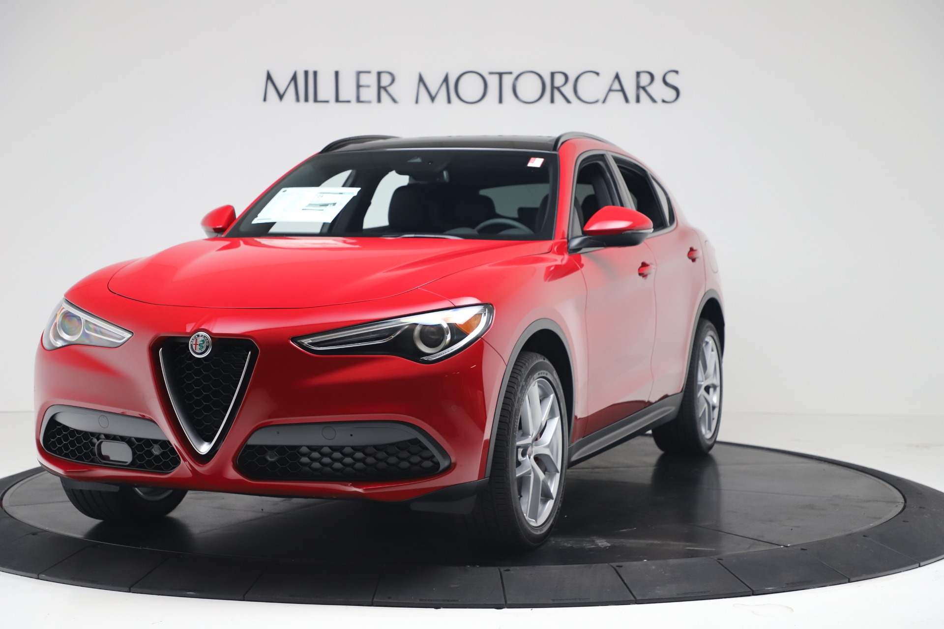 New 2019 Alfa Romeo Stelvio Ti Sport Q4 for sale Sold at Maserati of Greenwich in Greenwich CT 06830 1