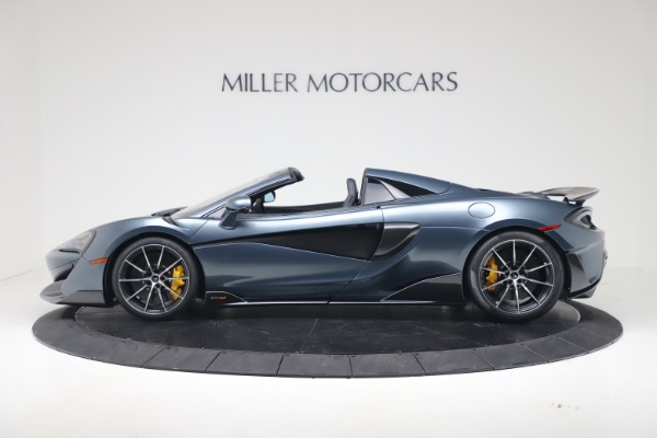 New 2020 McLaren 600LT SPIDER Convertible for sale Sold at Maserati of Greenwich in Greenwich CT 06830 3