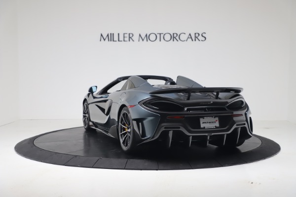 New 2020 McLaren 600LT SPIDER Convertible for sale Sold at Maserati of Greenwich in Greenwich CT 06830 4