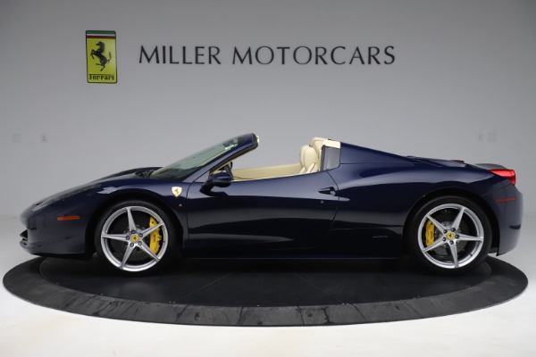 Used 2013 Ferrari 458 Spider for sale Sold at Maserati of Greenwich in Greenwich CT 06830 3