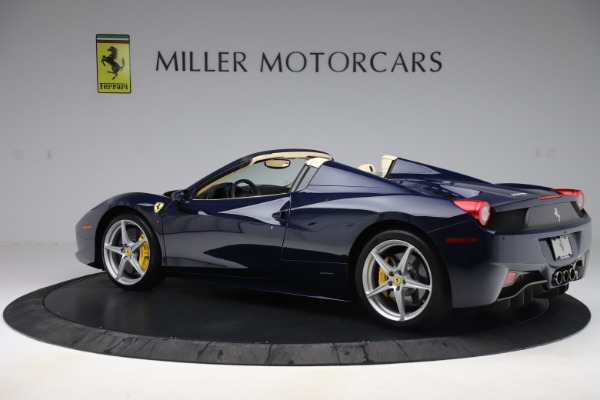 Used 2013 Ferrari 458 Spider for sale Sold at Maserati of Greenwich in Greenwich CT 06830 4