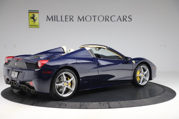 Used 2013 Ferrari 458 Spider for sale Sold at Maserati of Greenwich in Greenwich CT 06830 8