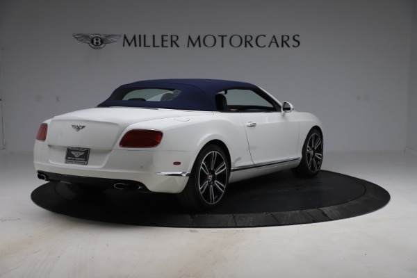 Used 2015 Bentley Continental GTC V8 for sale Sold at Maserati of Greenwich in Greenwich CT 06830 17