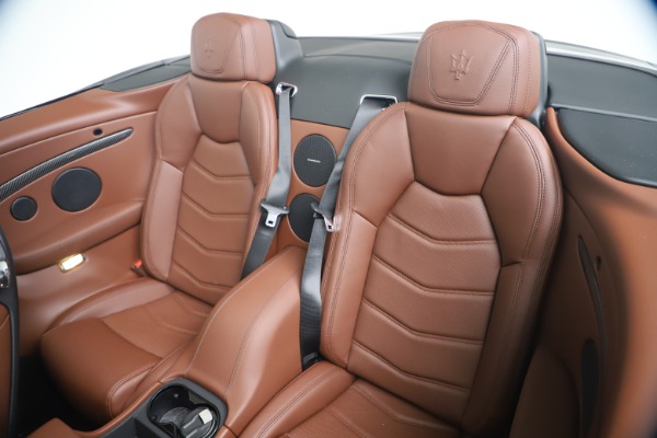 New 2019 Maserati GranTurismo Sport Convertible for sale $165,645 at Maserati of Greenwich in Greenwich CT 06830 24