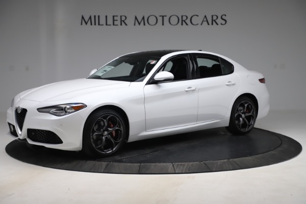 New 2019 Alfa Romeo Giulia Ti Sport Q4 for sale Sold at Maserati of Greenwich in Greenwich CT 06830 2