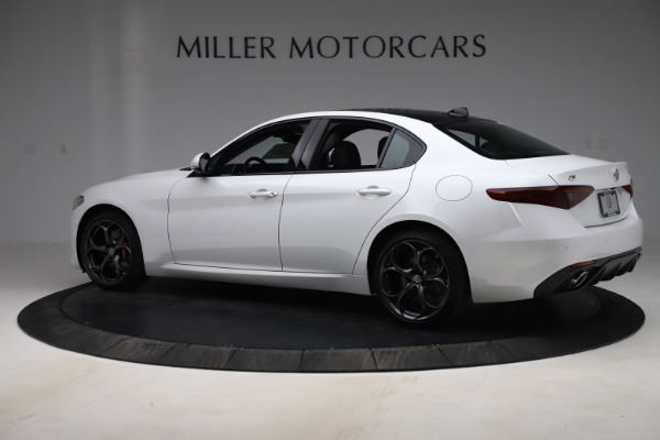 New 2019 Alfa Romeo Giulia Ti Sport Q4 for sale Sold at Maserati of Greenwich in Greenwich CT 06830 4