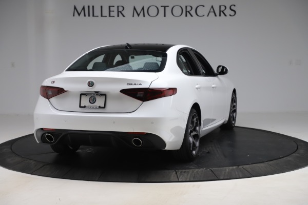 New 2019 Alfa Romeo Giulia Ti Sport Q4 for sale Sold at Maserati of Greenwich in Greenwich CT 06830 7