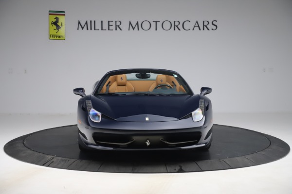 Used 2012 Ferrari 458 Spider for sale Sold at Maserati of Greenwich in Greenwich CT 06830 12