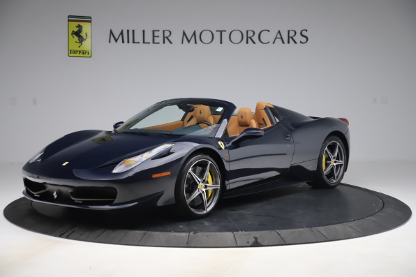 Used 2012 Ferrari 458 Spider for sale Sold at Maserati of Greenwich in Greenwich CT 06830 2