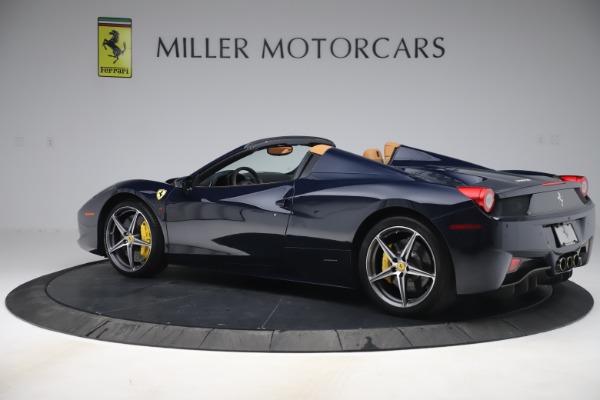 Used 2012 Ferrari 458 Spider for sale Sold at Maserati of Greenwich in Greenwich CT 06830 4