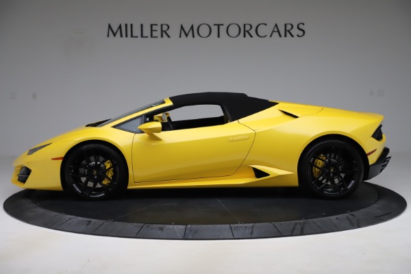 Used 2018 Lamborghini Huracan LP 580-2 Spyder for sale Sold at Maserati of Greenwich in Greenwich CT 06830 13