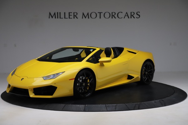 Used 2018 Lamborghini Huracan LP 580-2 Spyder for sale Sold at Maserati of Greenwich in Greenwich CT 06830 2