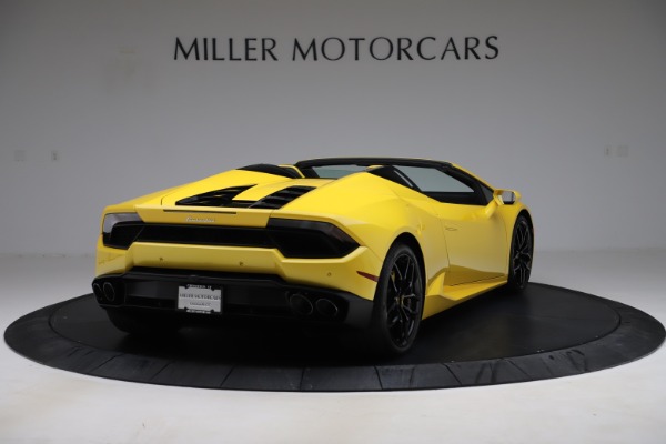 Used 2018 Lamborghini Huracan LP 580-2 Spyder for sale Sold at Maserati of Greenwich in Greenwich CT 06830 7