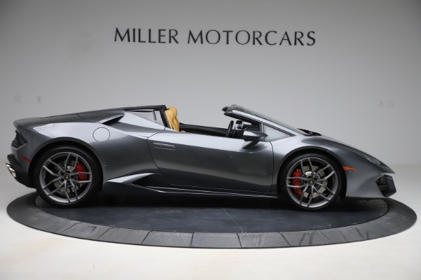 Used 2018 Lamborghini Huracan LP 580-2 Spyder for sale Sold at Maserati of Greenwich in Greenwich CT 06830 10