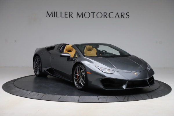 Used 2018 Lamborghini Huracan LP 580-2 Spyder for sale Sold at Maserati of Greenwich in Greenwich CT 06830 12