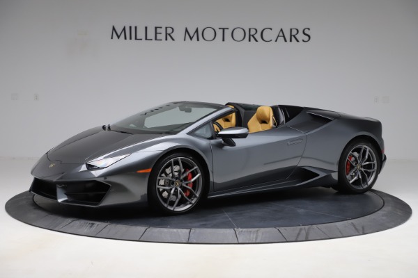 Used 2018 Lamborghini Huracan LP 580-2 Spyder for sale Sold at Maserati of Greenwich in Greenwich CT 06830 2