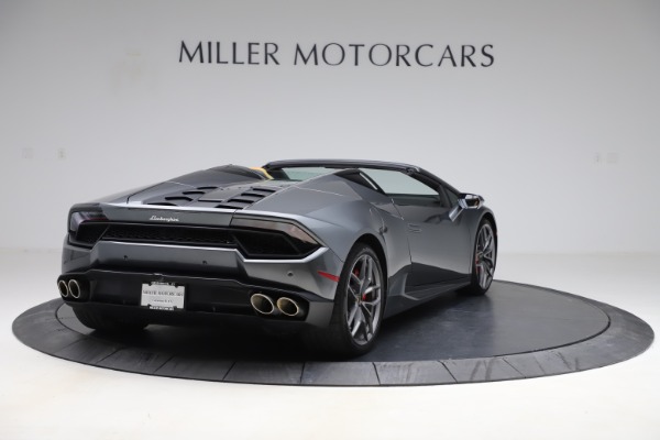 Used 2018 Lamborghini Huracan LP 580-2 Spyder for sale Sold at Maserati of Greenwich in Greenwich CT 06830 8