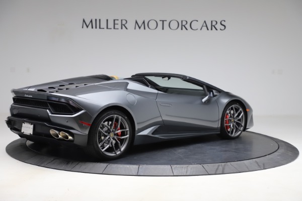 Used 2018 Lamborghini Huracan LP 580-2 Spyder for sale Sold at Maserati of Greenwich in Greenwich CT 06830 9