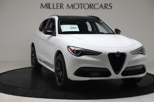 New 2020 Alfa Romeo Stelvio Sport Q4 for sale Call for price at Maserati of Greenwich in Greenwich CT 06830 11