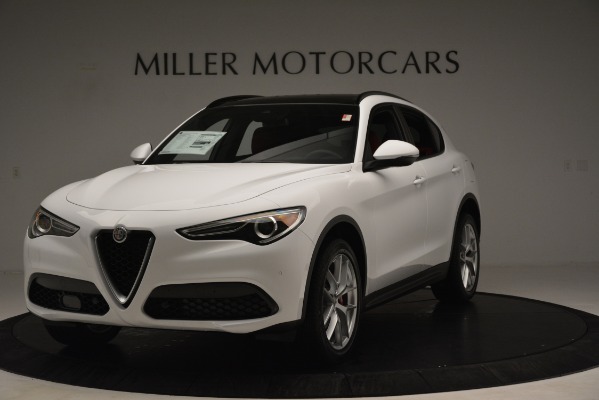 New 2019 Alfa Romeo Stelvio Ti Sport Q4 for sale Sold at Maserati of Greenwich in Greenwich CT 06830 1