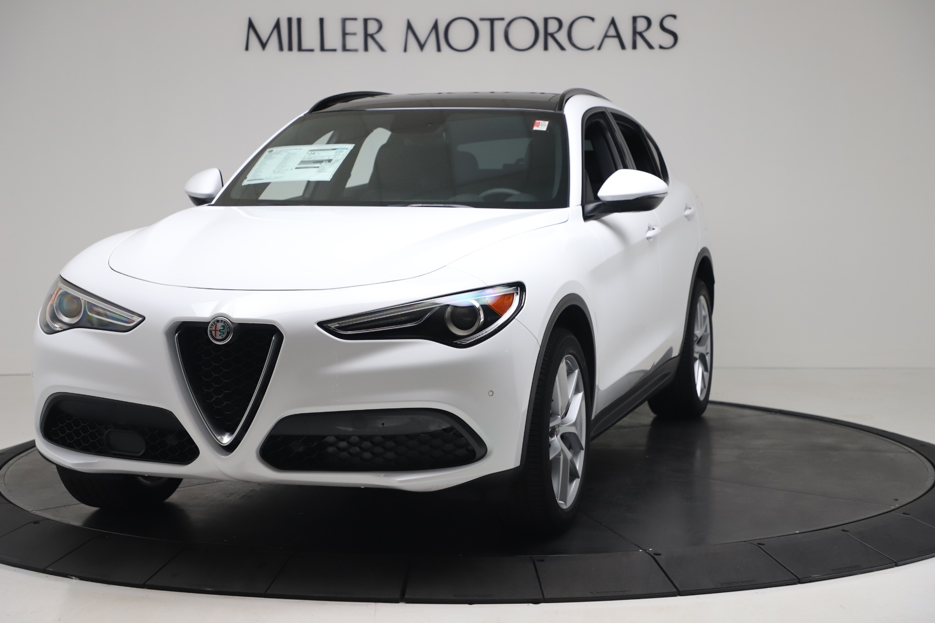 New 2019 Alfa Romeo Stelvio Ti Sport Q4 for sale Sold at Maserati of Greenwich in Greenwich CT 06830 1