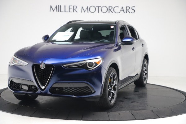 New 2019 Alfa Romeo Stelvio Ti Sport Q4 for sale Sold at Maserati of Greenwich in Greenwich CT 06830 1