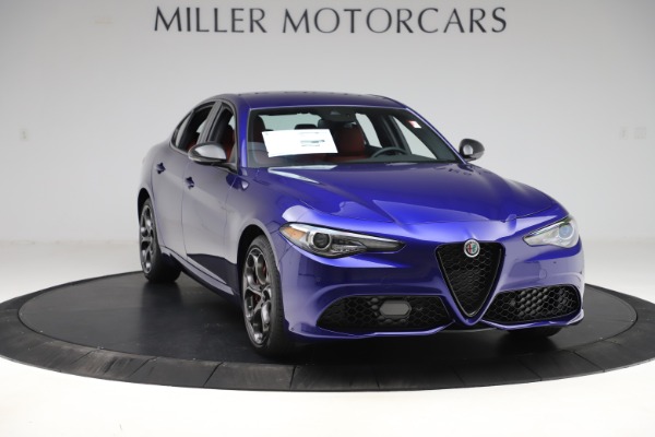 New 2020 Alfa Romeo Giulia Ti Sport Q4 for sale Sold at Maserati of Greenwich in Greenwich CT 06830 11