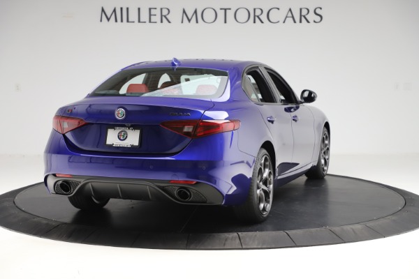 New 2020 Alfa Romeo Giulia Ti Sport Q4 for sale Sold at Maserati of Greenwich in Greenwich CT 06830 7