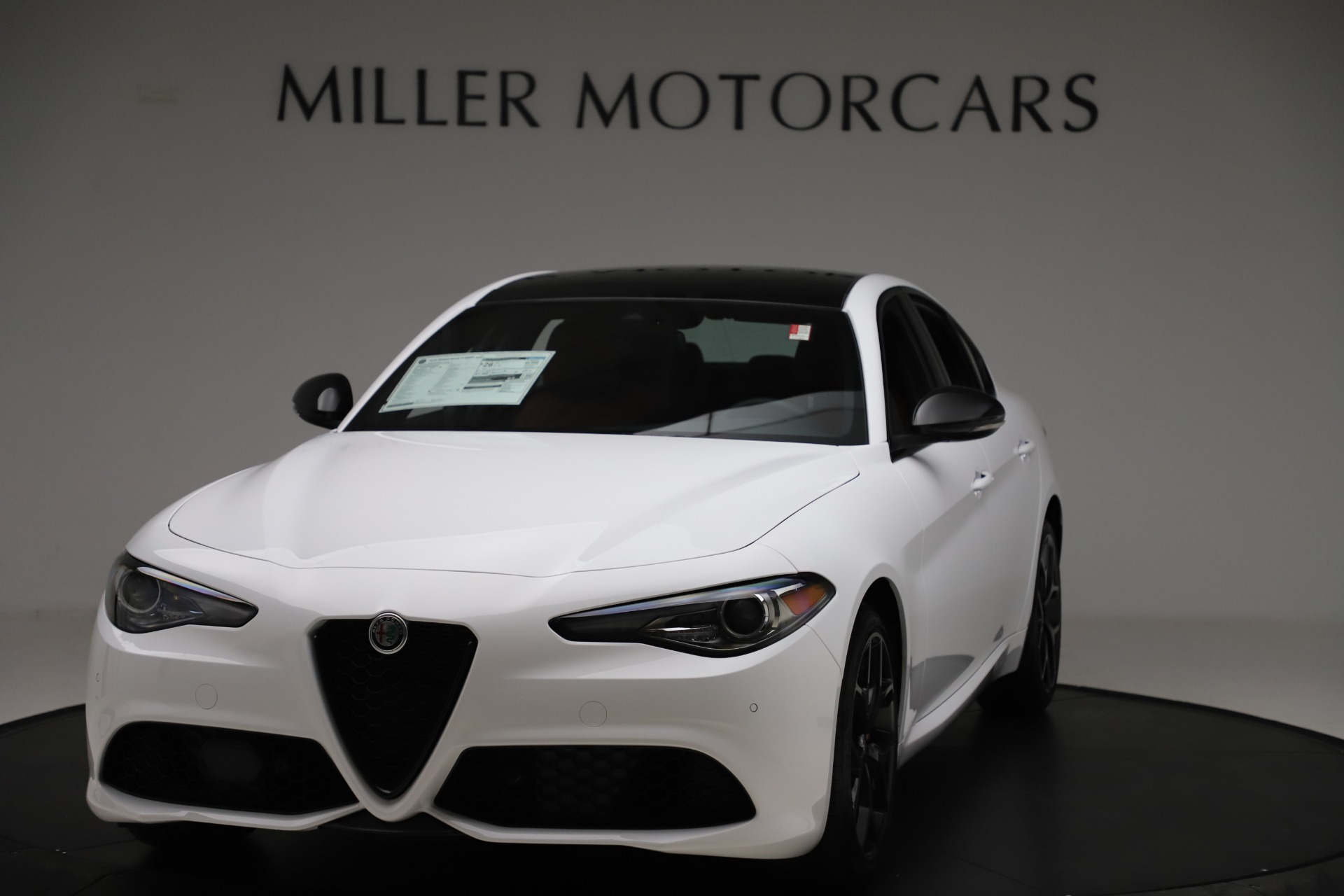 New 2020 Alfa Romeo Giulia Ti Sport Q4 for sale Sold at Maserati of Greenwich in Greenwich CT 06830 1