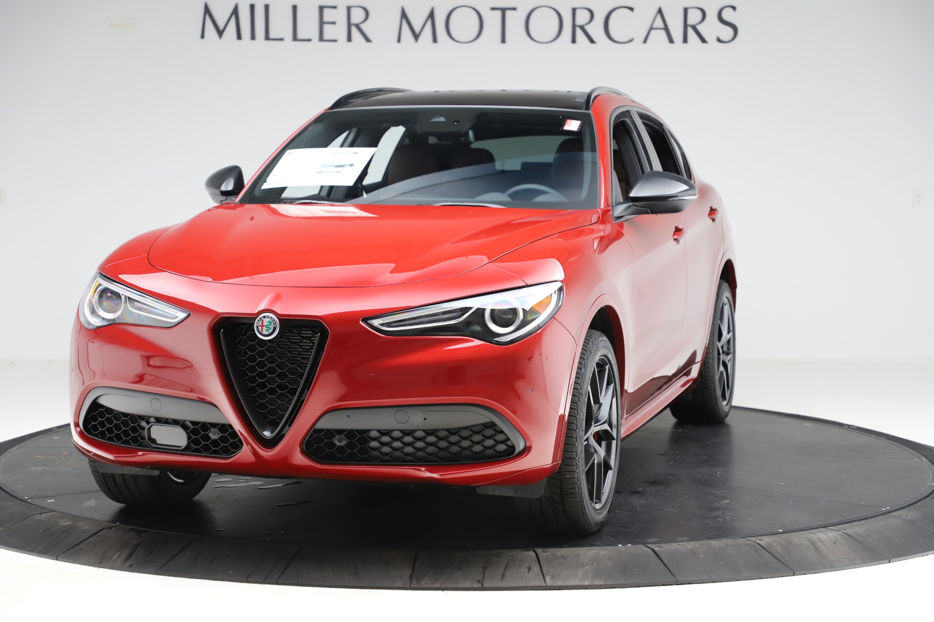 New 2020 Alfa Romeo Stelvio Ti Sport Q4 for sale Sold at Maserati of Greenwich in Greenwich CT 06830 1