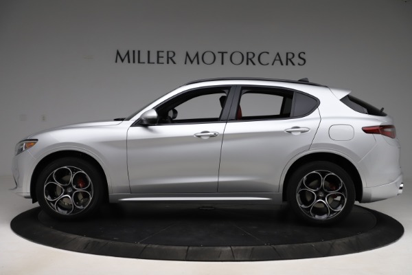 New 2020 Alfa Romeo Stelvio Ti Sport Q4 for sale Sold at Maserati of Greenwich in Greenwich CT 06830 3