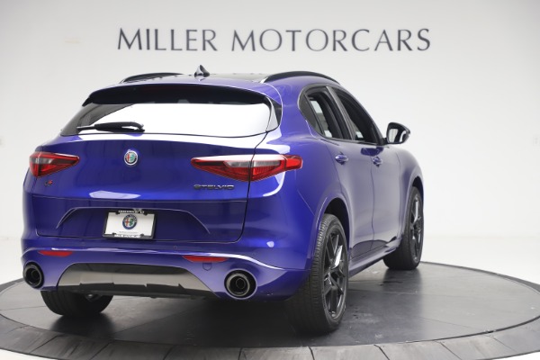 New 2020 Alfa Romeo Stelvio Ti Sport Q4 for sale Sold at Maserati of Greenwich in Greenwich CT 06830 7