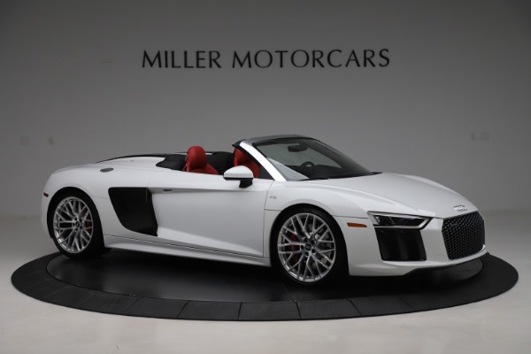 Used 2017 Audi R8 5.2 quattro V10 Spyder for sale Sold at Maserati of Greenwich in Greenwich CT 06830 10