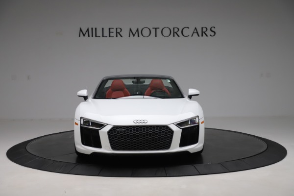 Used 2017 Audi R8 5.2 quattro V10 Spyder for sale Sold at Maserati of Greenwich in Greenwich CT 06830 12