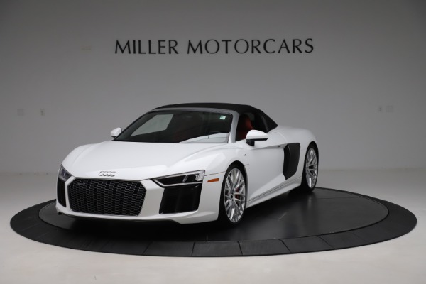 Used 2017 Audi R8 5.2 quattro V10 Spyder for sale Sold at Maserati of Greenwich in Greenwich CT 06830 13