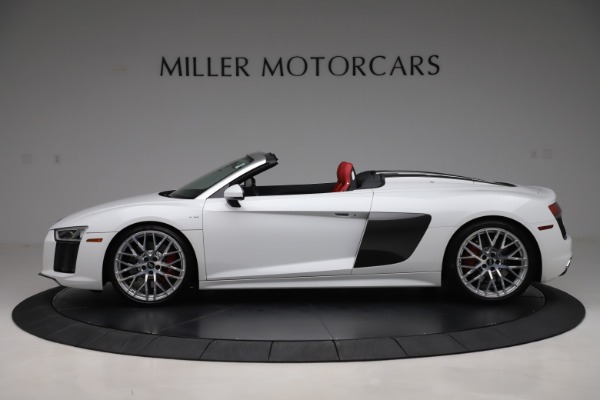 Used 2017 Audi R8 5.2 quattro V10 Spyder for sale Sold at Maserati of Greenwich in Greenwich CT 06830 3