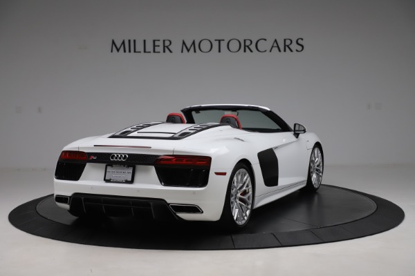 Used 2017 Audi R8 5.2 quattro V10 Spyder for sale Sold at Maserati of Greenwich in Greenwich CT 06830 7