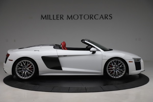 Used 2017 Audi R8 5.2 quattro V10 Spyder for sale Sold at Maserati of Greenwich in Greenwich CT 06830 9
