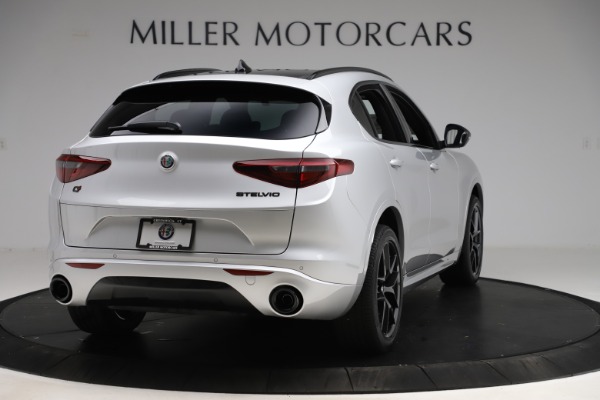 New 2020 Alfa Romeo Stelvio Ti Sport Q4 for sale Sold at Maserati of Greenwich in Greenwich CT 06830 7