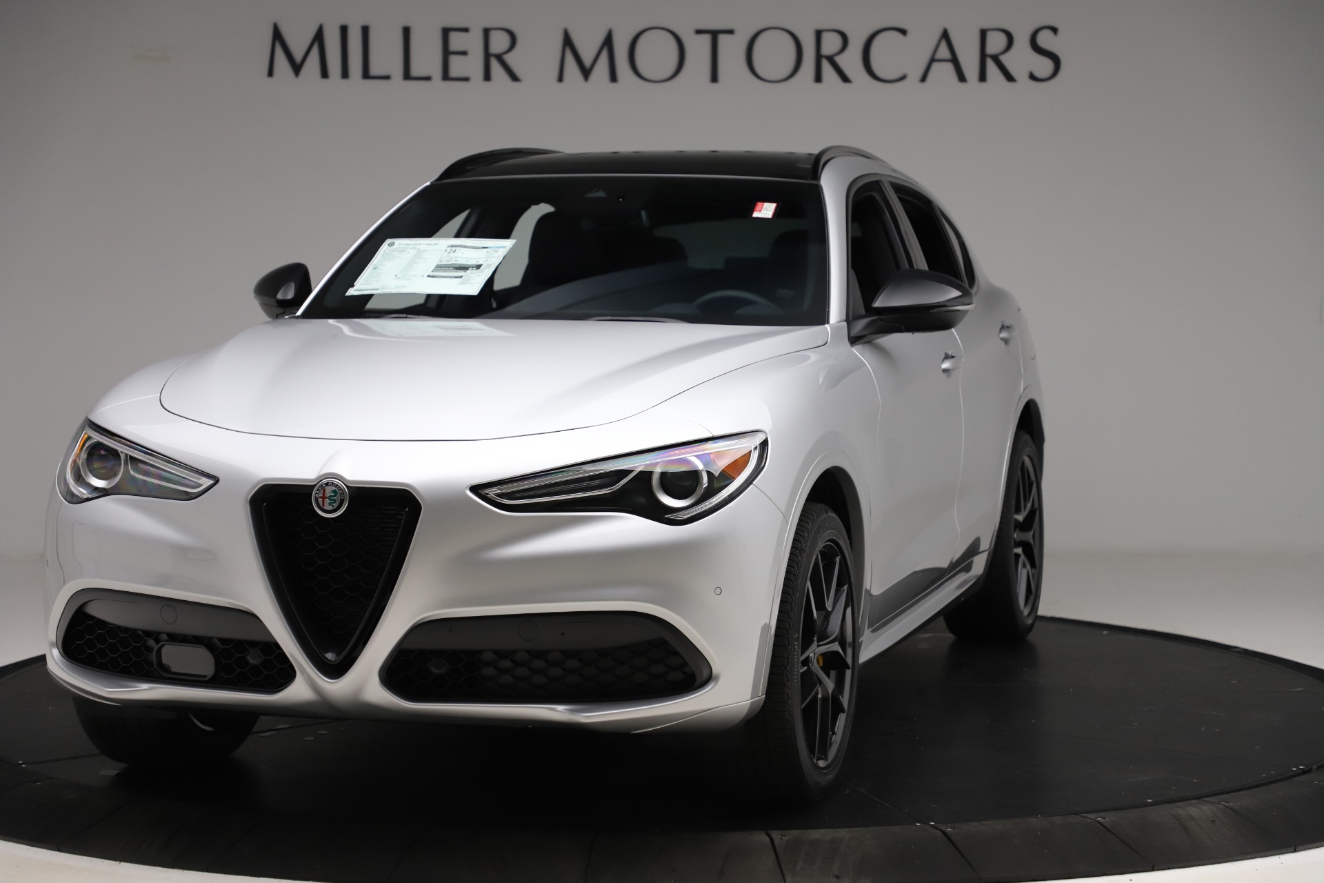 New 2020 Alfa Romeo Stelvio Ti Sport Q4 for sale Sold at Maserati of Greenwich in Greenwich CT 06830 1