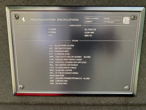 Used 2020 Ferrari GTC4Lusso for sale $339,900 at Maserati of Greenwich in Greenwich CT 06830 24