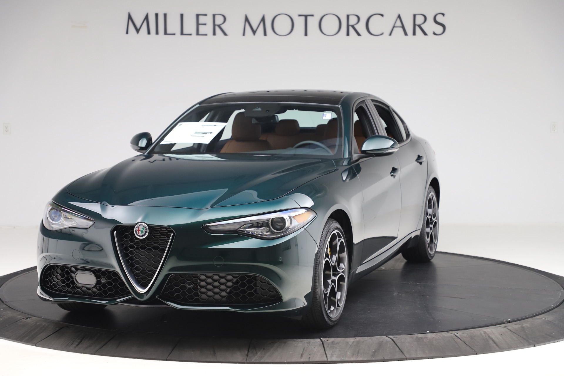 New 2020 Alfa Romeo Giulia Ti Sport Q4 for sale Sold at Maserati of Greenwich in Greenwich CT 06830 1