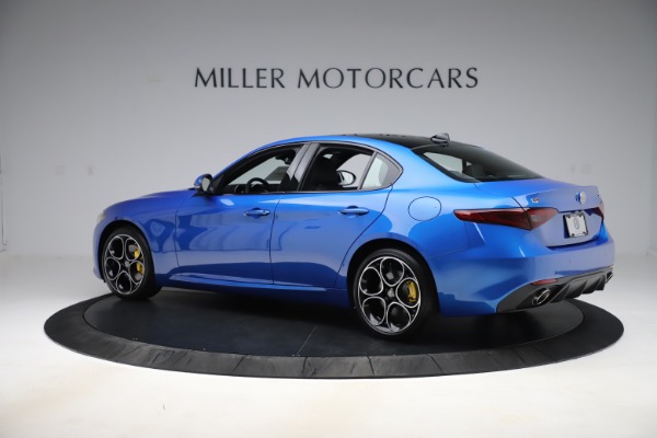 New 2020 Alfa Romeo Giulia Ti Sport Q4 for sale Sold at Maserati of Greenwich in Greenwich CT 06830 4