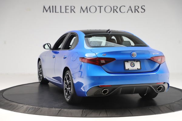 New 2020 Alfa Romeo Giulia Ti Sport Q4 for sale Sold at Maserati of Greenwich in Greenwich CT 06830 5