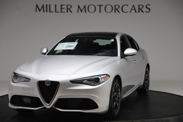 New 2020 Alfa Romeo Giulia Ti Sport Q4 for sale Sold at Maserati of Greenwich in Greenwich CT 06830 1