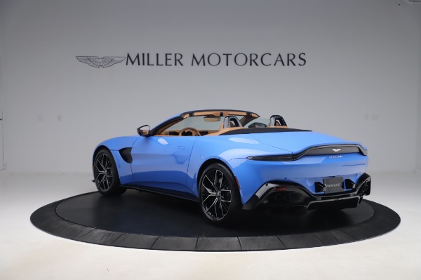 New 2021 Aston Martin Vantage Roadster for sale Sold at Maserati of Greenwich in Greenwich CT 06830 4